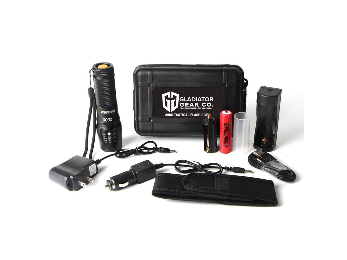 blackhawk rechargeable flashlights Shadowhawk X800 Tactical Flashlight – Gladiator Gear