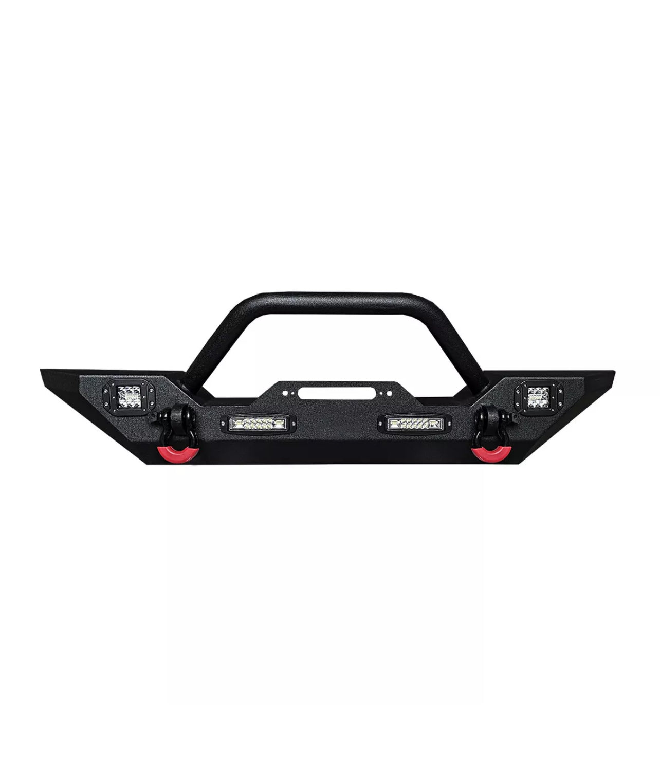 TitanGuard 2018-2024 Jeep Wrangler JL Steel Front/Rear Bumper with Lights