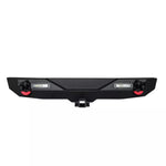 TitanGuard 2018-2024 Jeep Wrangler JL Steel Rear Bumper with Lights