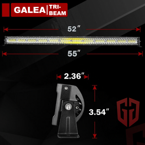 GALEA® TRI-BEAM 52" Curved Lightbar