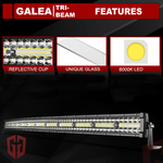 GALEA® TRI-BEAM 52" Curved Lightbar