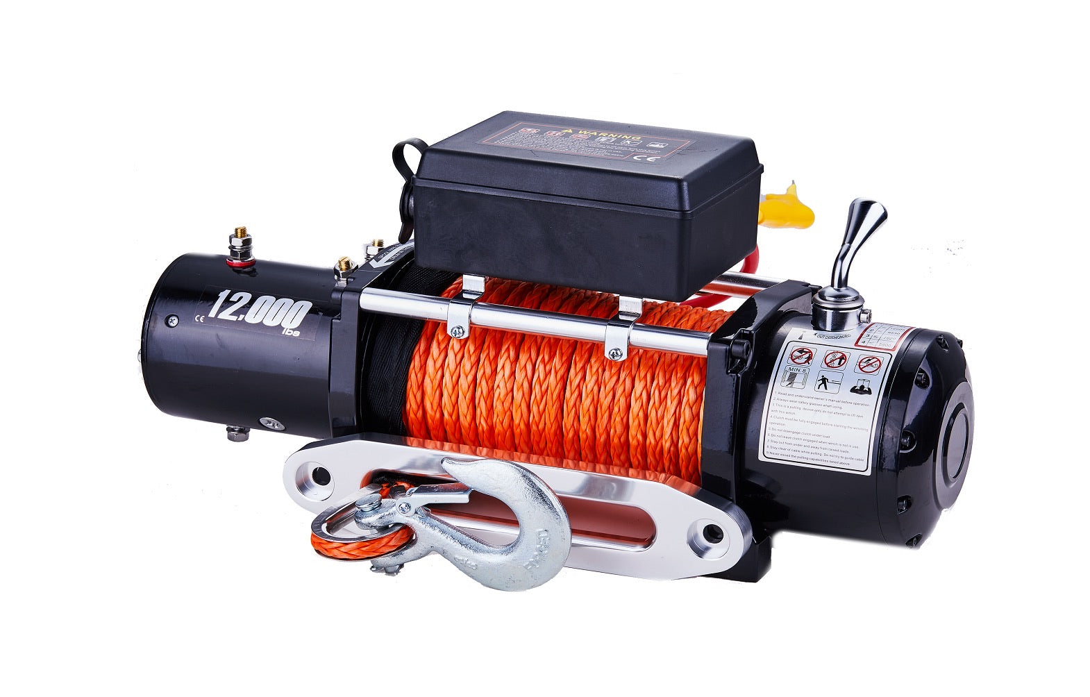 Overland 12,000 LB Synthetic Winch