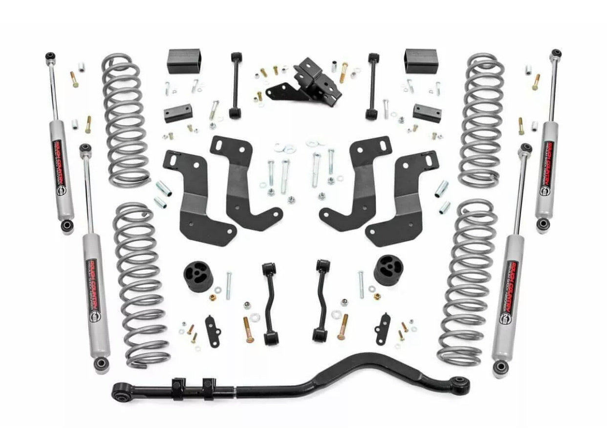 3.5" Rough Country Suspension Lift Kit for JL
