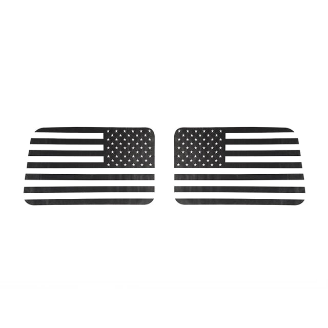 USA Flag Window Decal