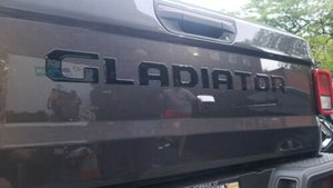 Gladiator Gear JT Tailgate Weather Resistant Emblem